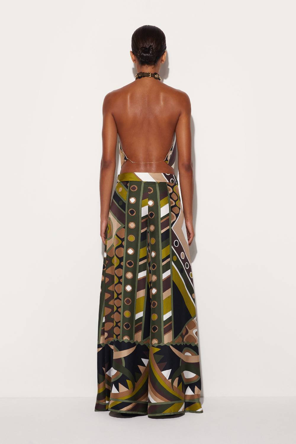 Pucci Top in seta con stampa Pesci Vendite stagionali