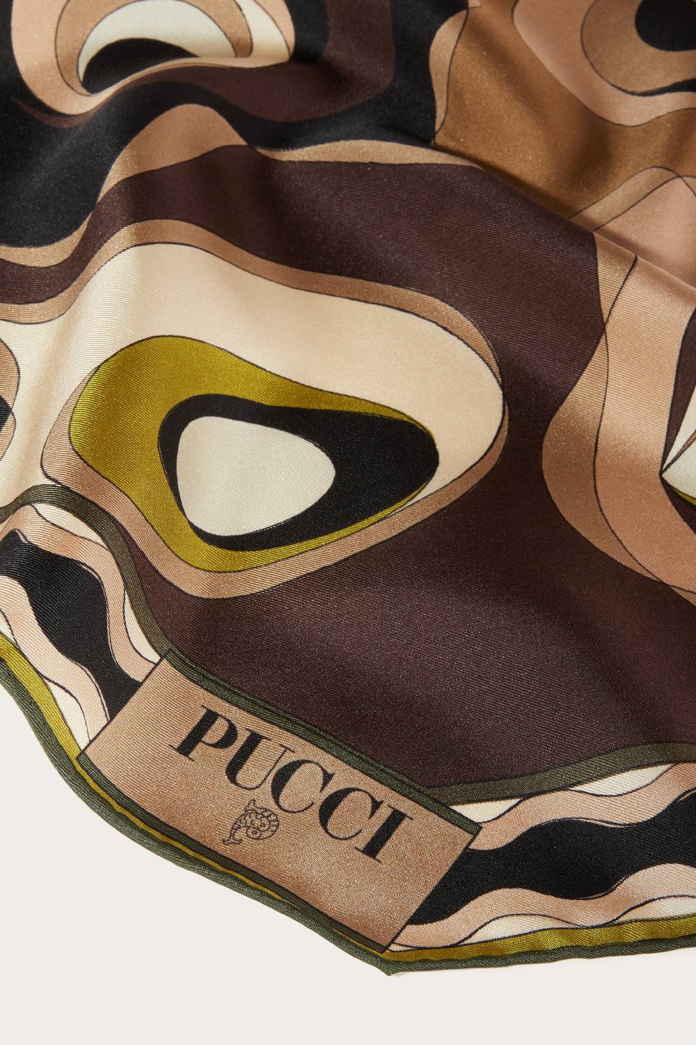 Pucci Foulard in seta con stampa Bersaglio Enormi risparmi