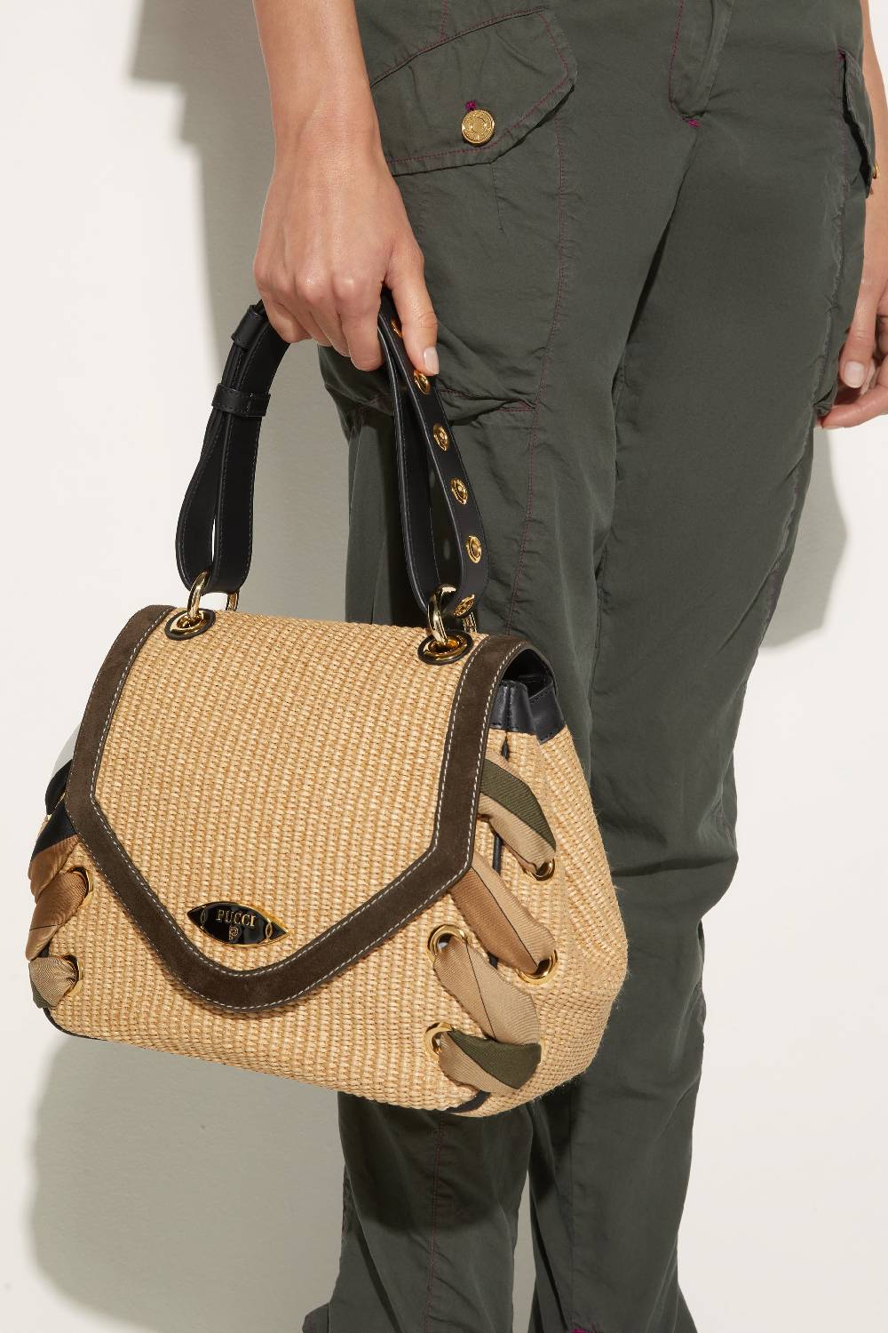 Pucci Borsa Tressage Rilascio limitato