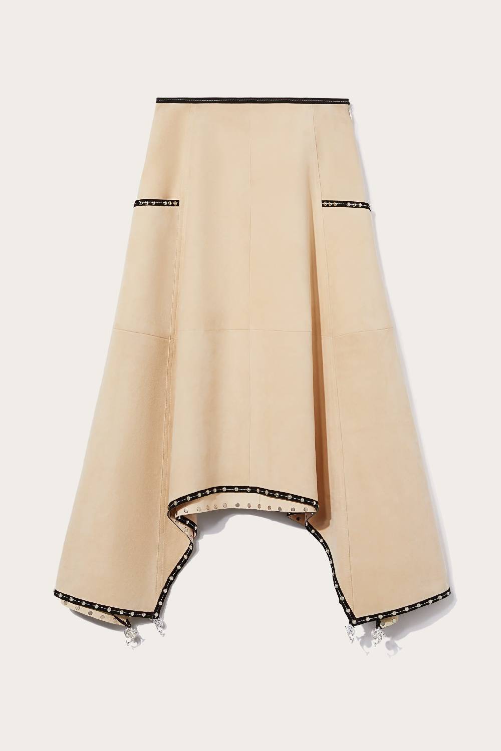 Pucci Gonna in pelle scamosciata