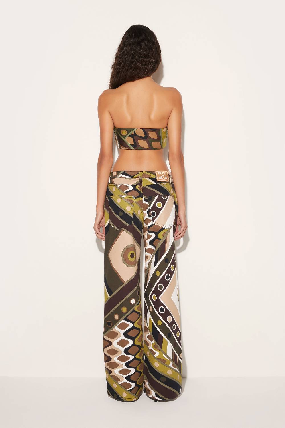 Pucci Top a fascia in seta con stampa Vivara Fino al 65% di sconto