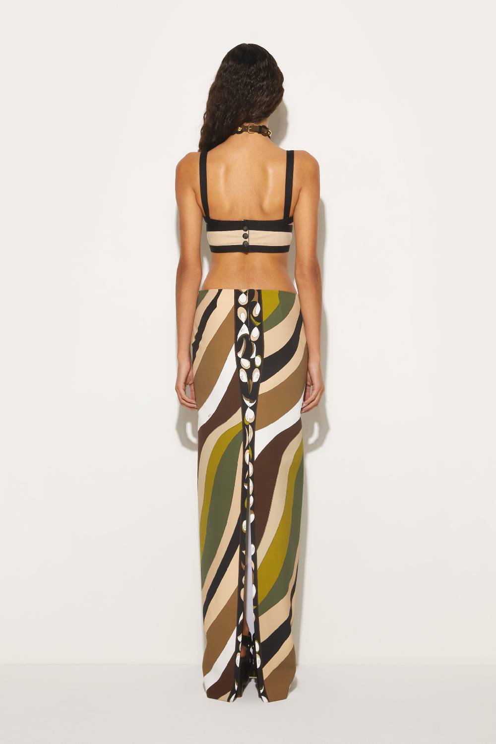 Pucci Gonna lunga con stampa Pesci Discount Store per i nuovi prodotti