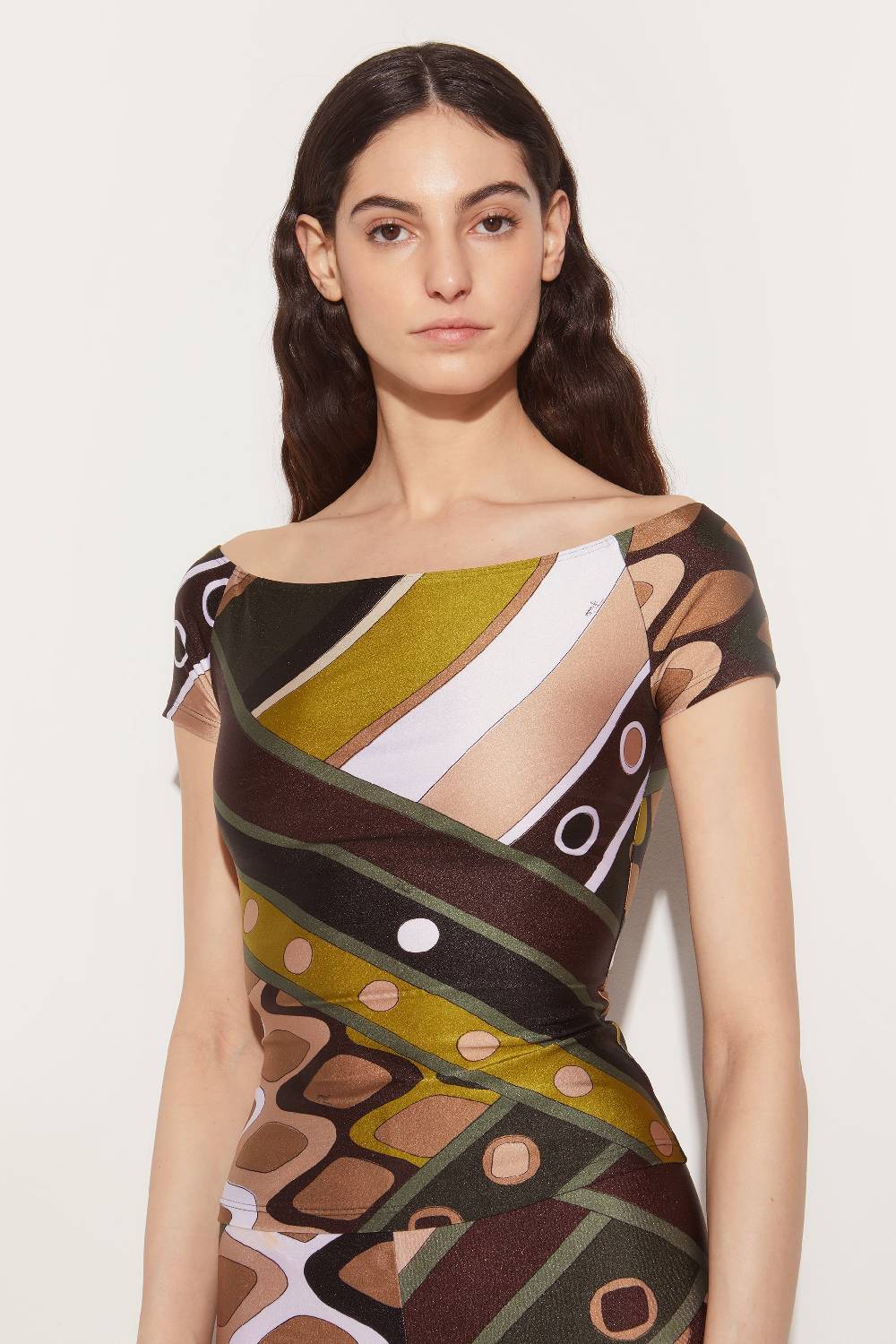 Pucci Top con stampa Vivara Enormi sconti
