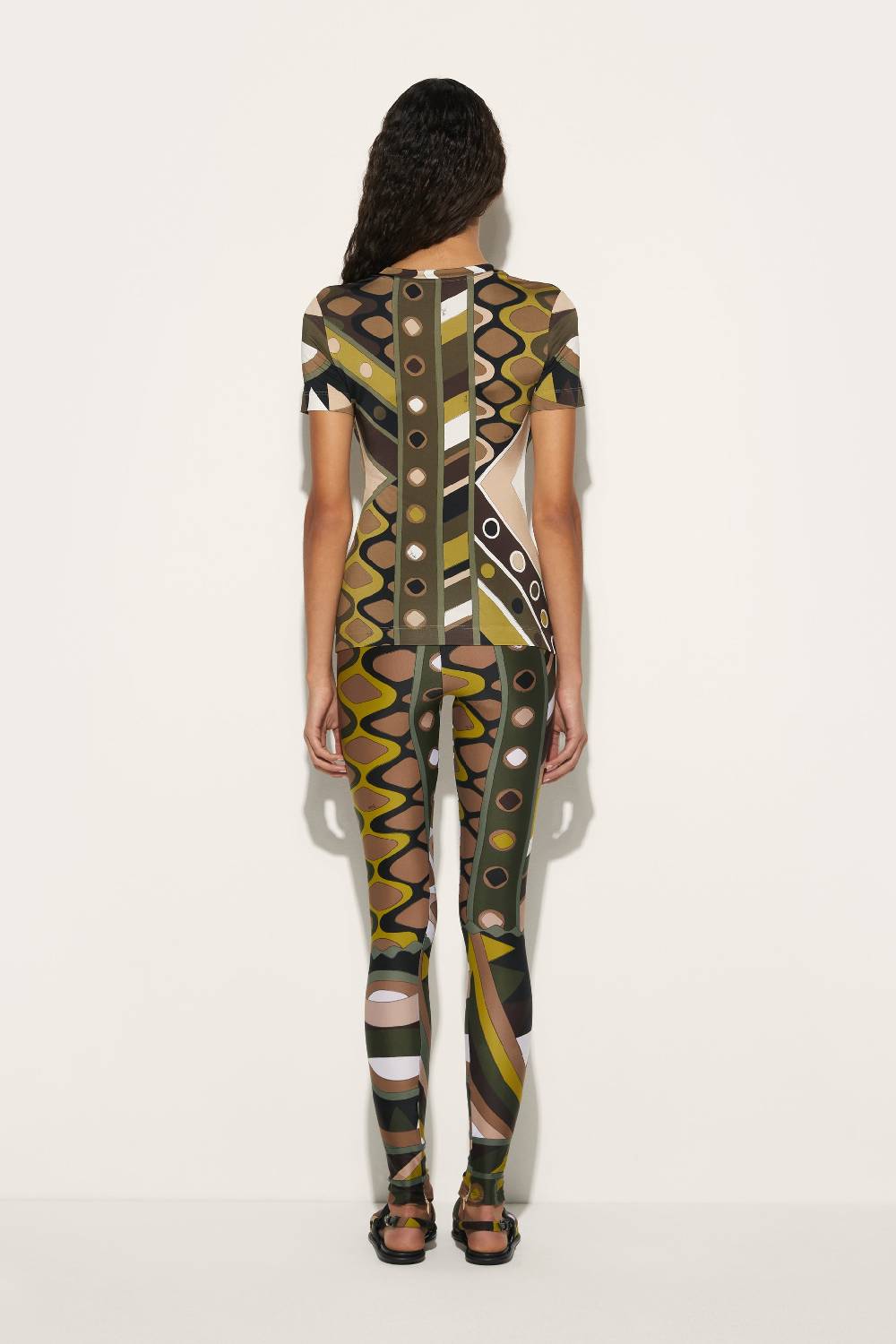 Pucci T-Shirt con stampa Vivara Trasporto libero internazionale