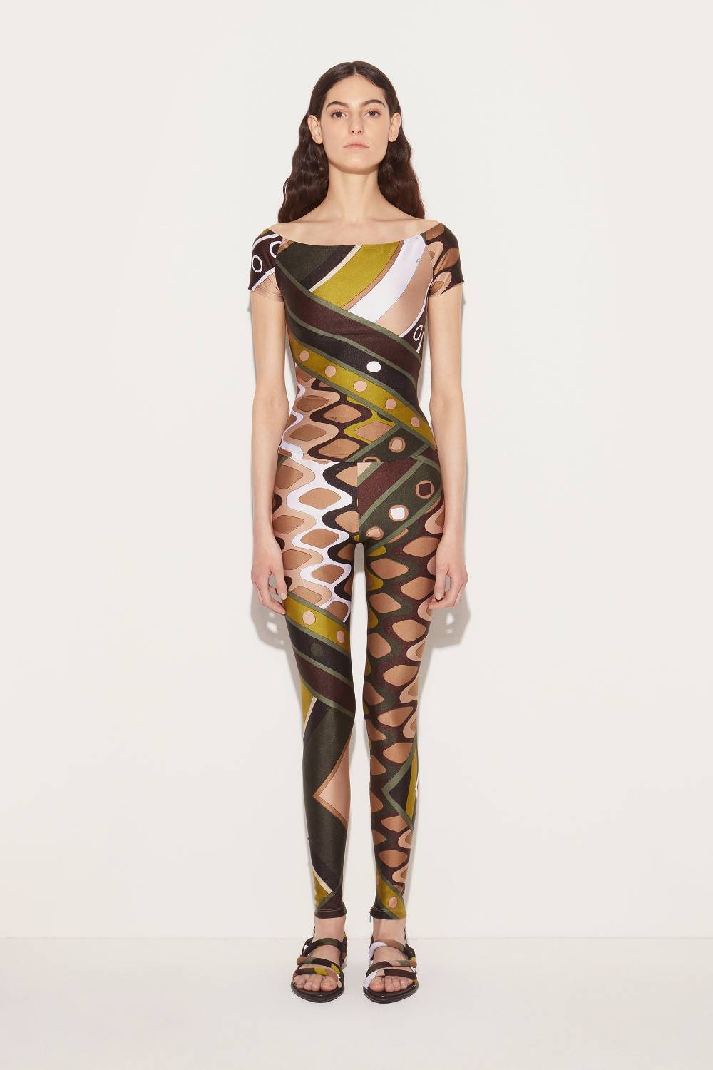 Pucci Leggings con stampa Vivara Officina
