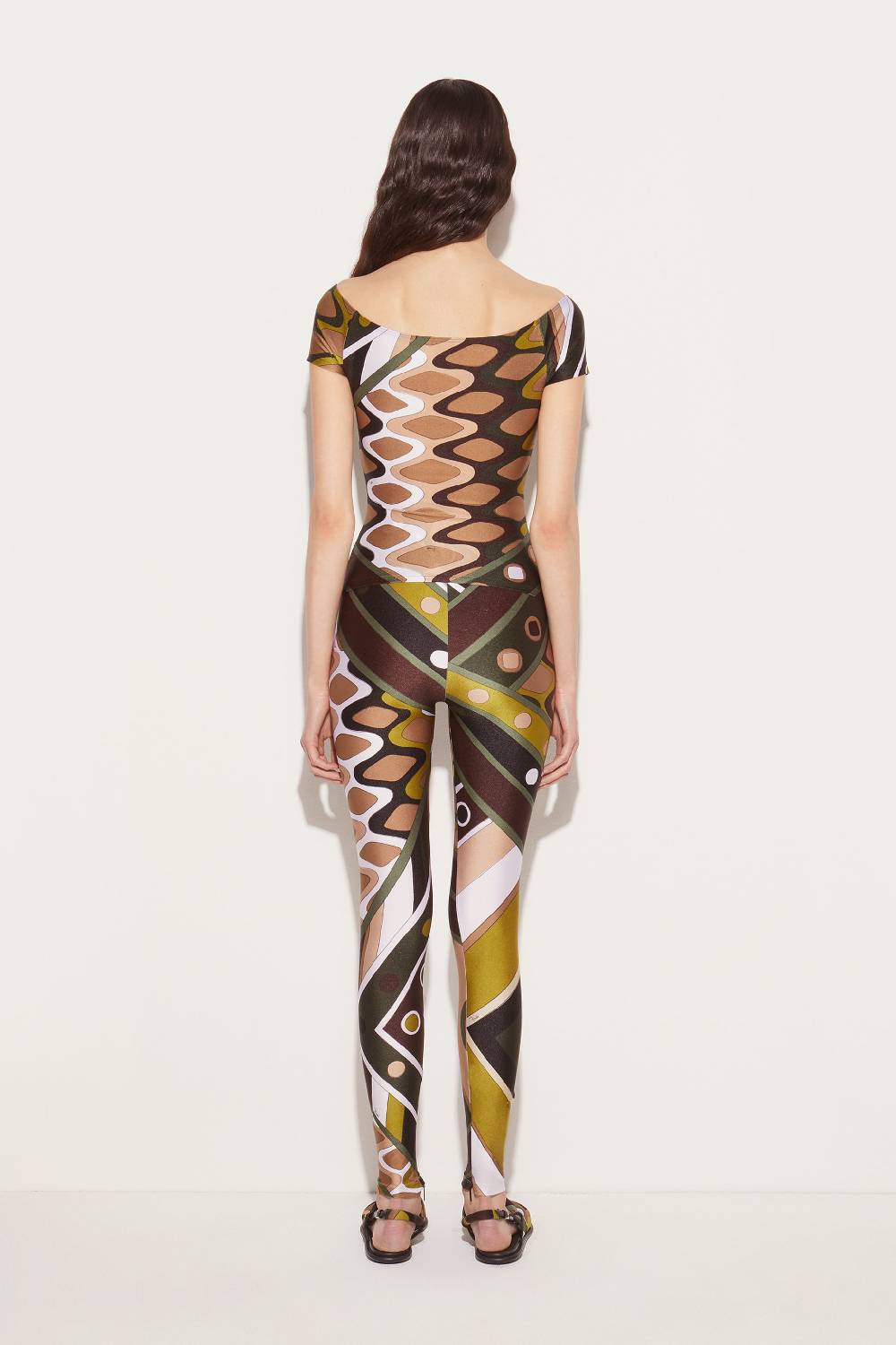 Pucci Leggings con stampa Vivara Officina
