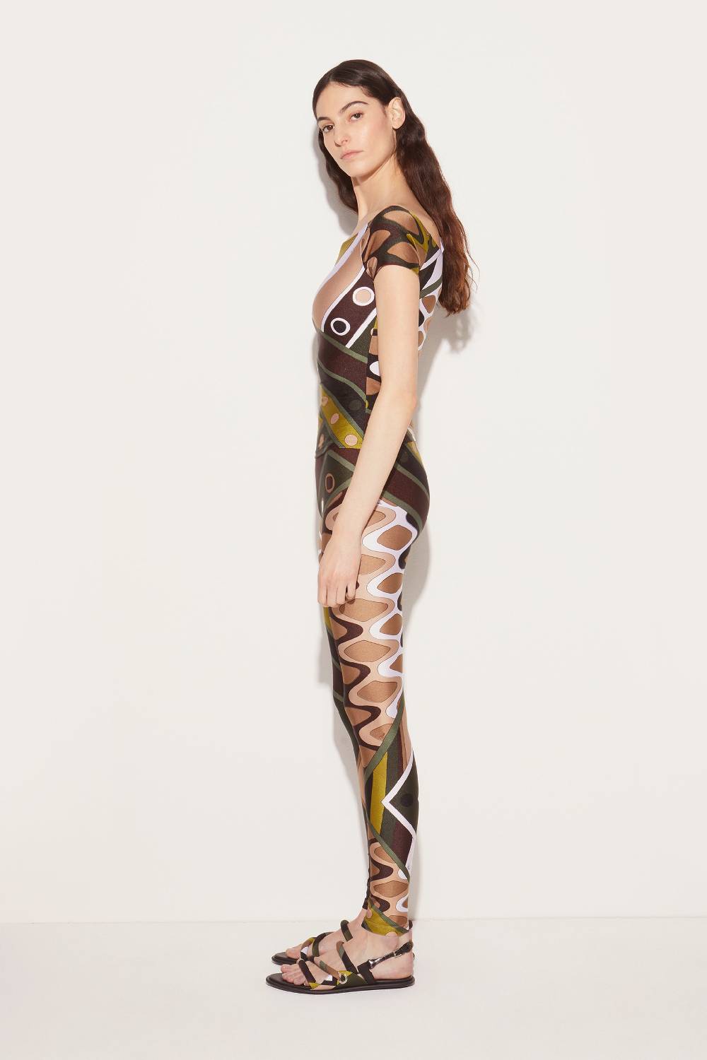 Pucci Leggings con stampa Vivara Officina