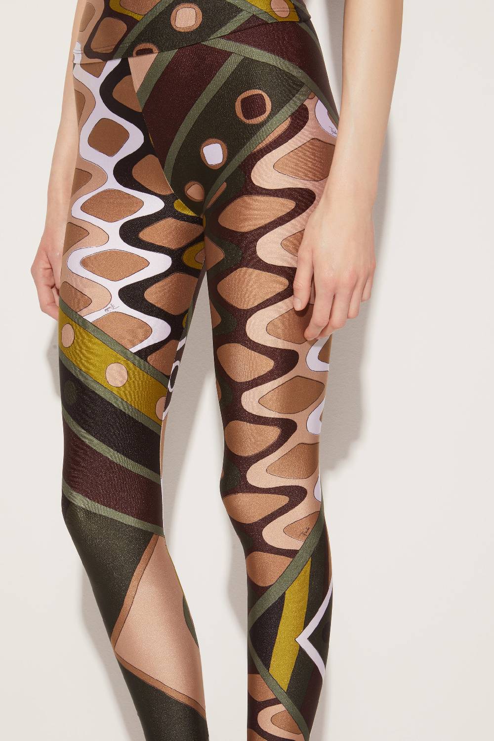 Pucci Leggings con stampa Vivara Officina