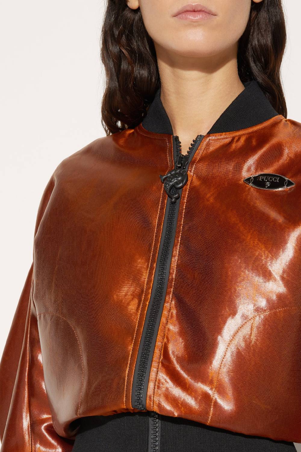 Pucci Bomber effetto pelle In Linea