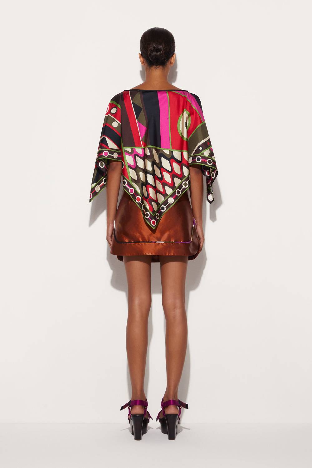 Pucci Top in seta con stampa Vivara Nuovo