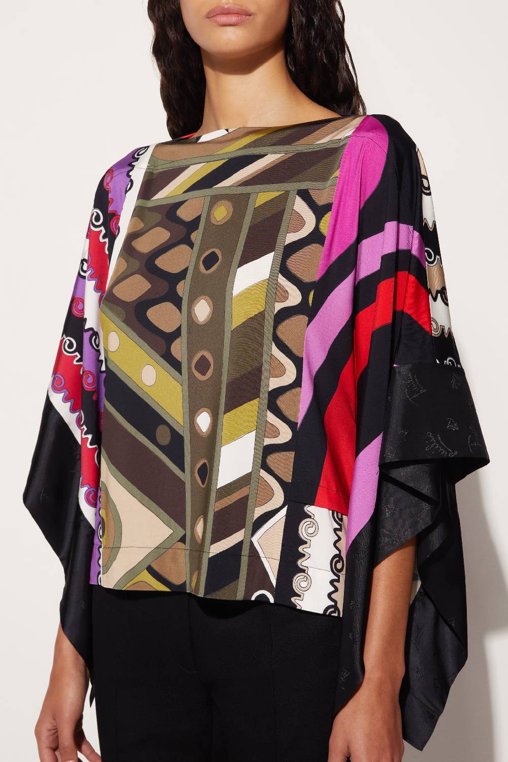 Pucci Kaftano con stampe patchwork Promozione