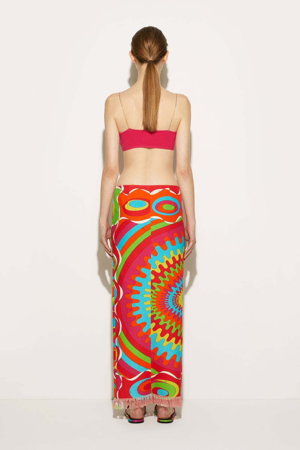 Pucci Top a fascia con spalline a catena Convenienza