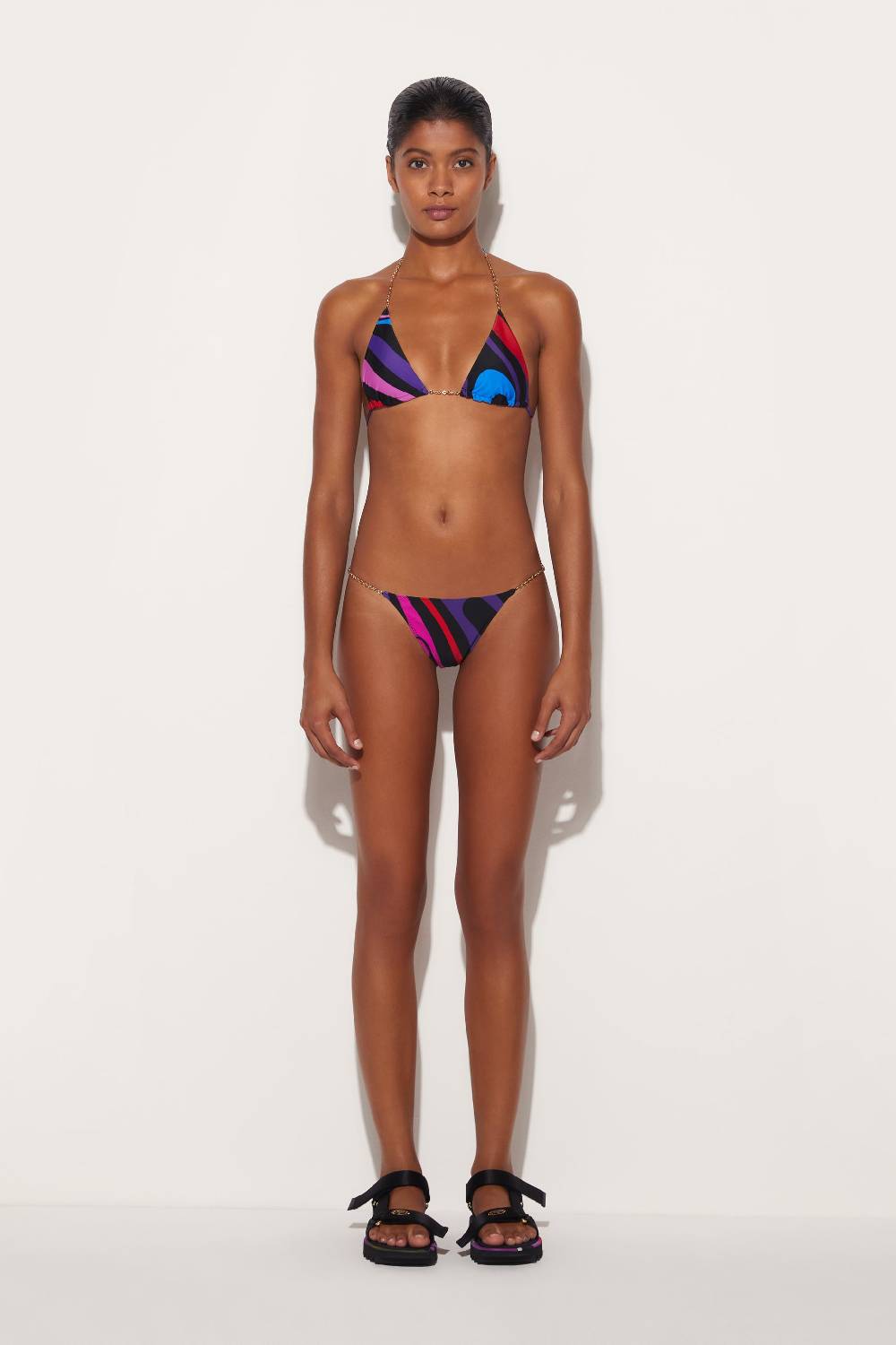 Pucci Slip bikini con stampa Marmo Prezzo di fabbrica