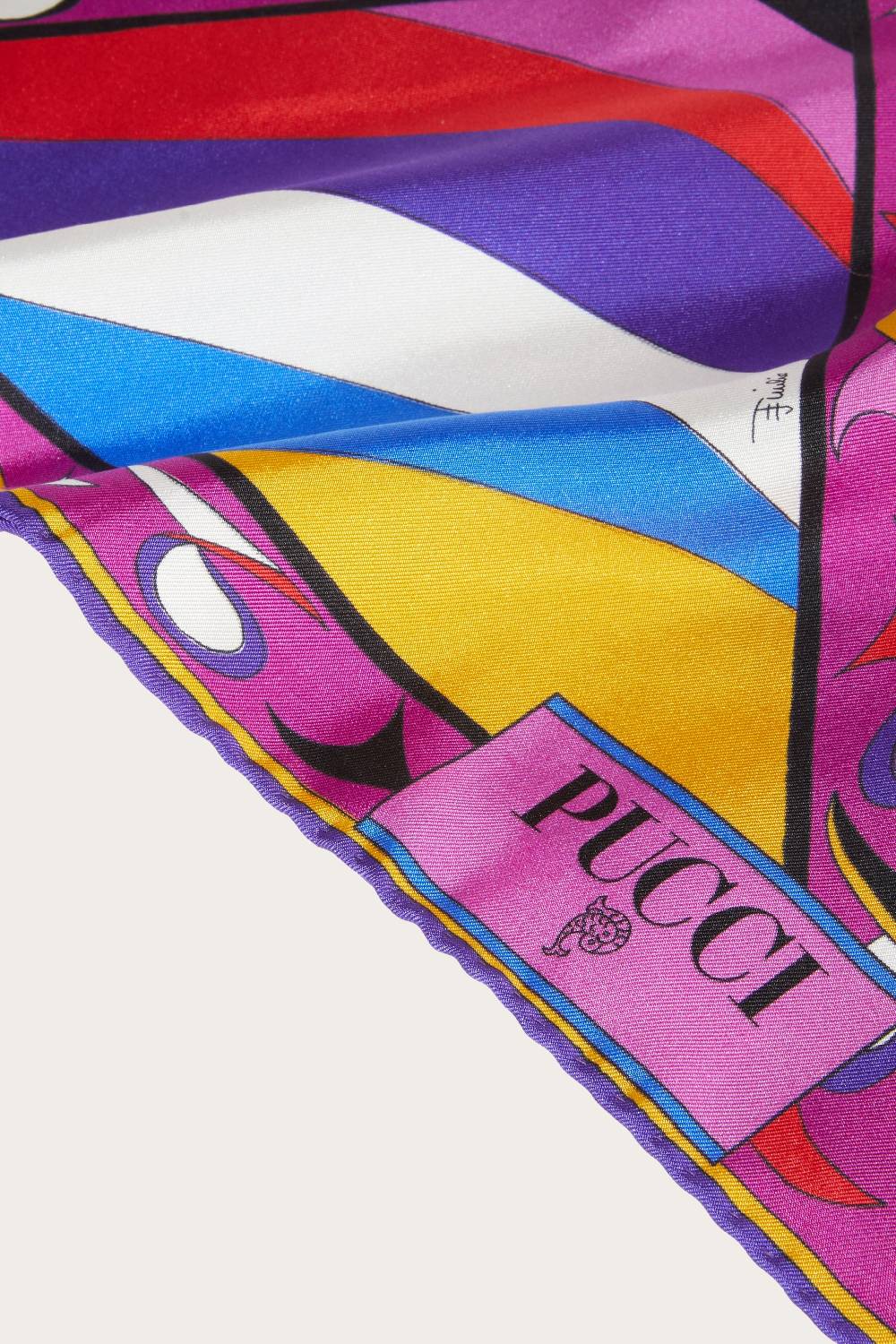 Pucci Foulard in seta con stampa Pesci Flash Sale