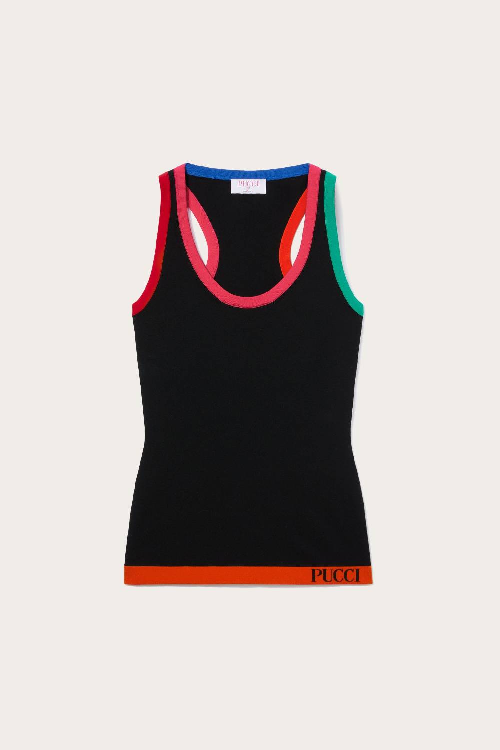 Pucci Canotta con design color-block