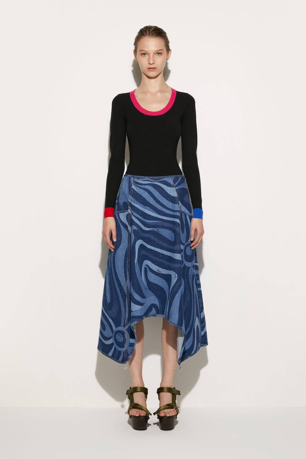 Pucci Maglione con design color-block Vendite stagionali