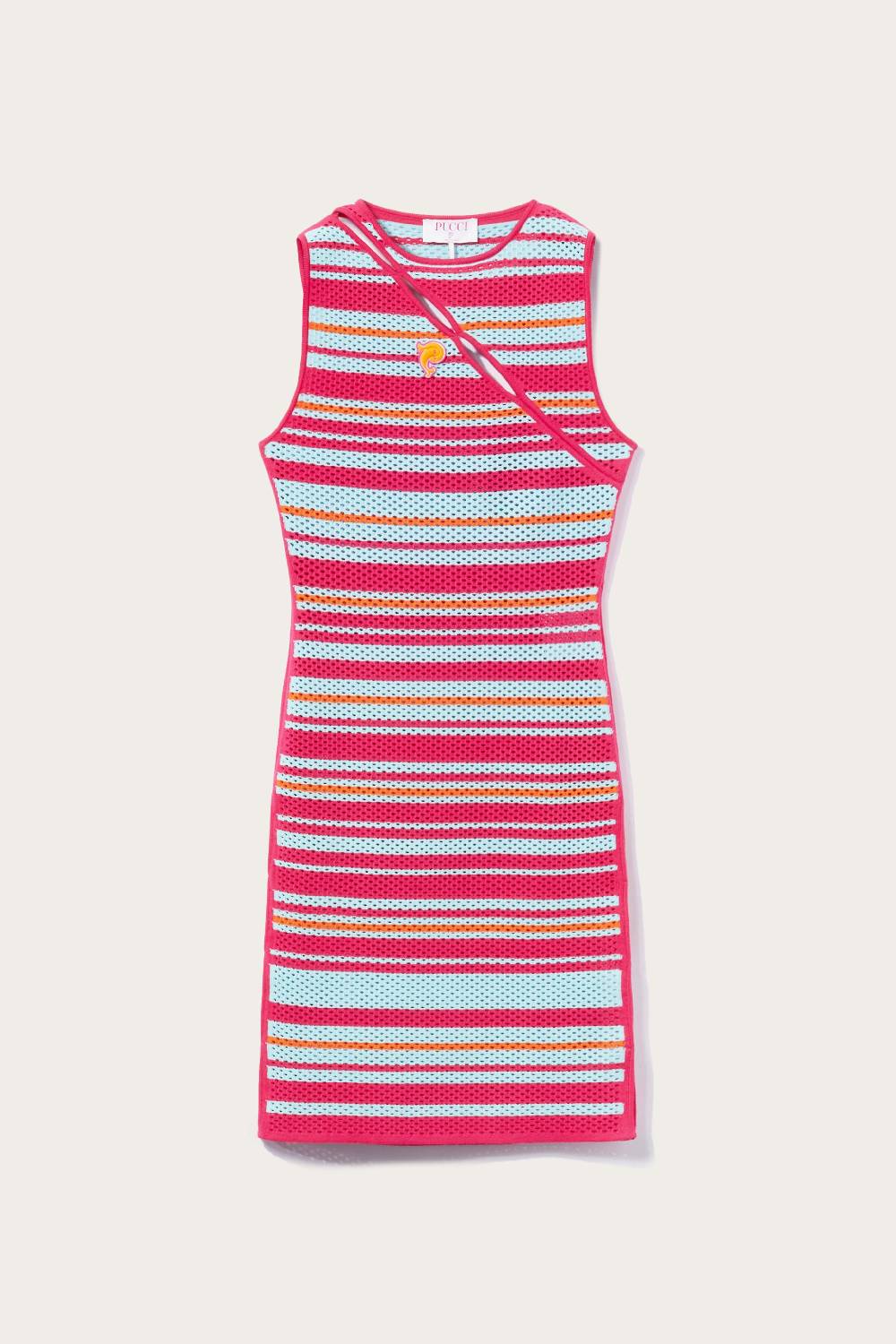Pucci Mini abito con motivo a righe Offerta natalizia