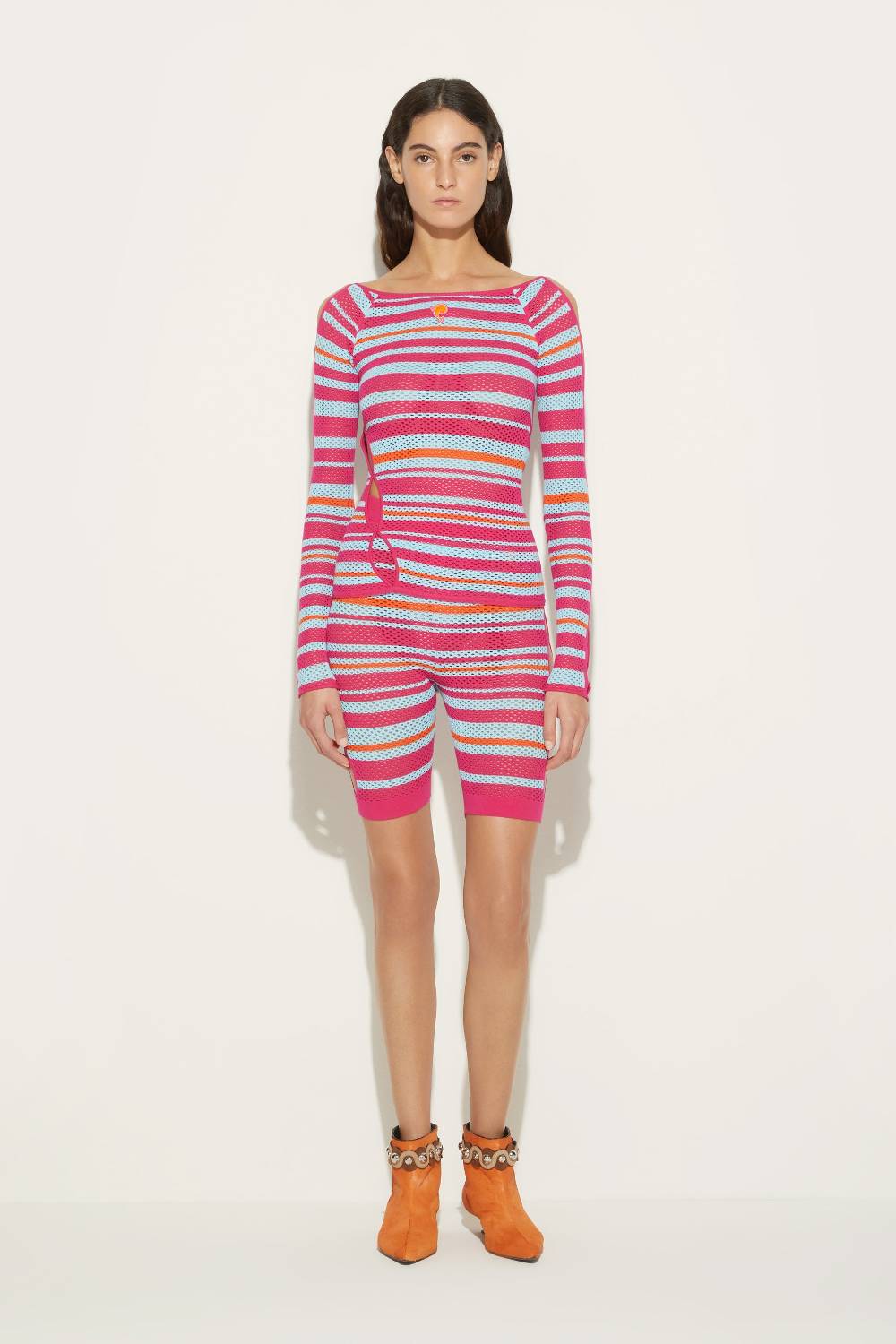 Pucci Top in maglia con motivo a righe Offerta Pasqua
