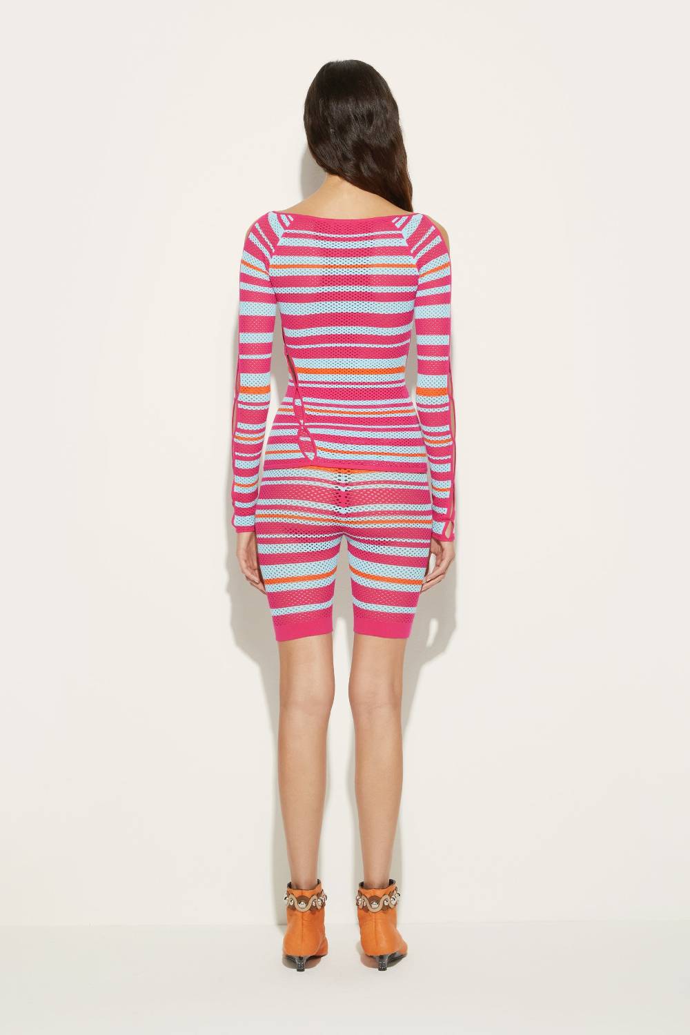 Pucci Top in maglia con motivo a righe Offerta Pasqua
