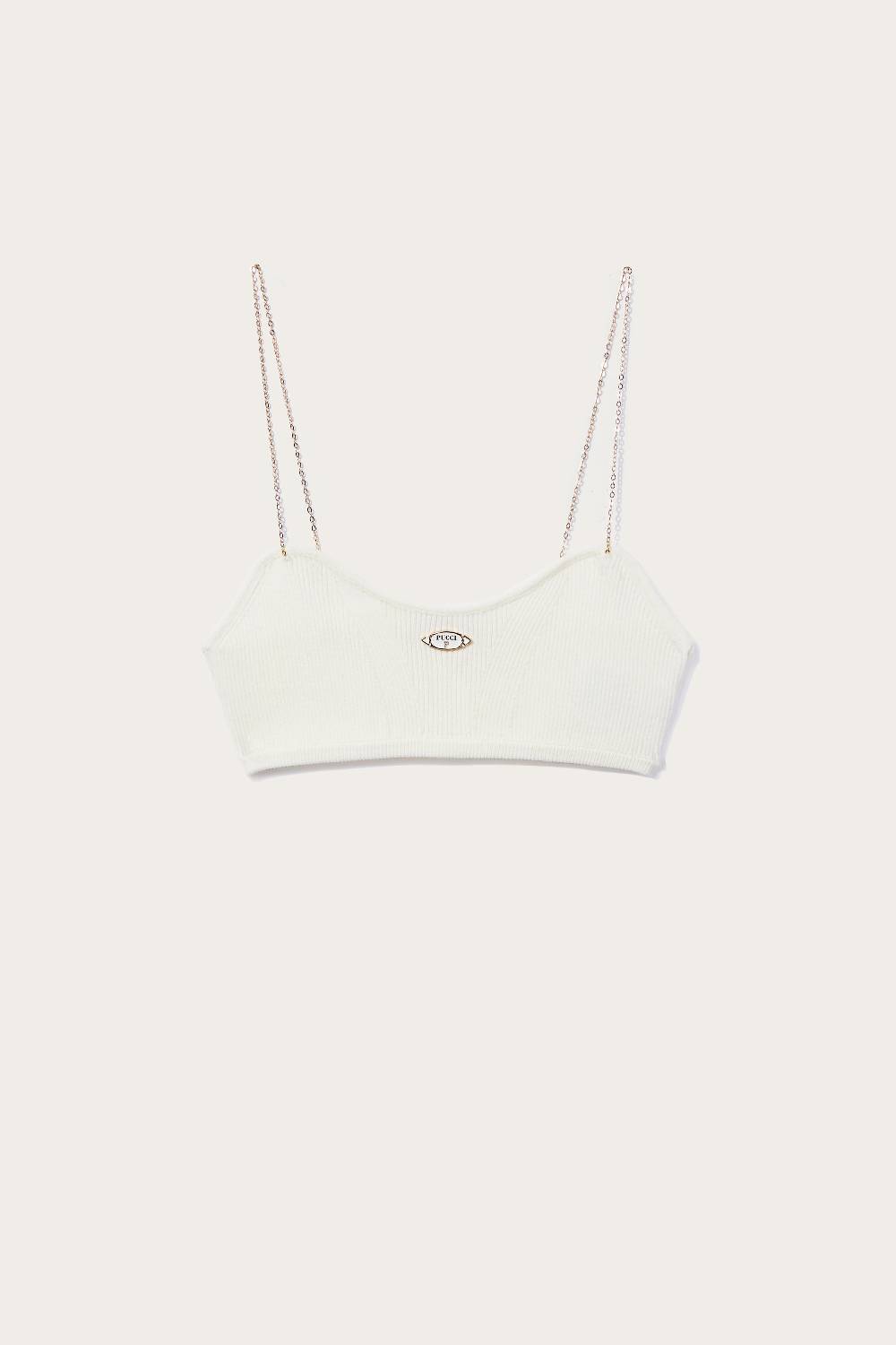 Pucci Top a fascia con spalline a catena Offerta Giorno del Papà