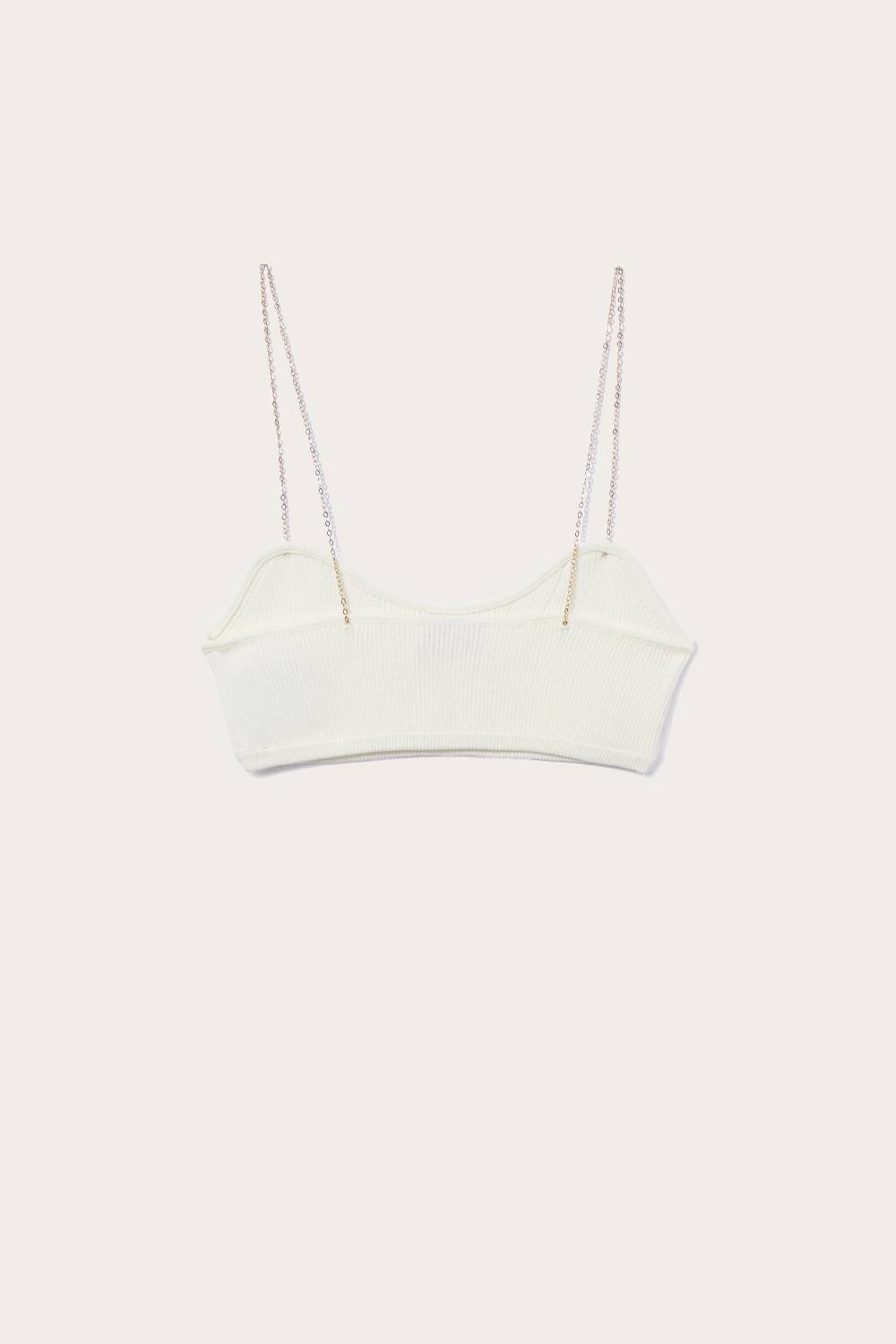 Pucci Top a fascia con spalline a catena Offerta Giorno del Papà