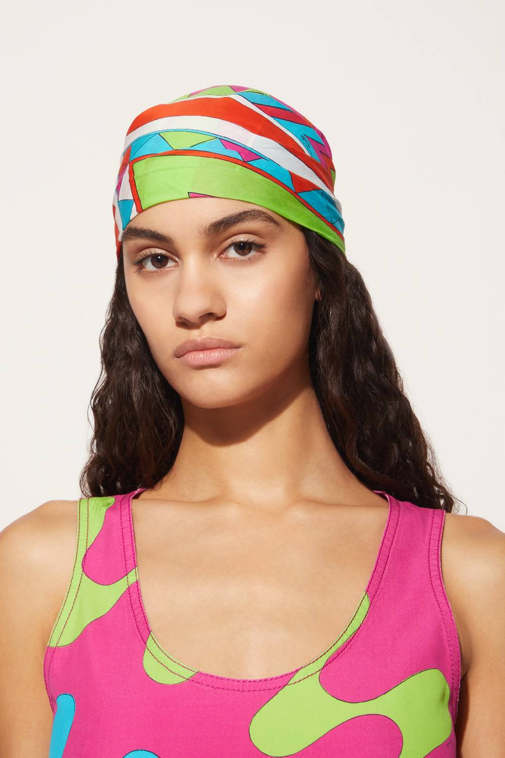 Pucci Carré piccolo con stampa Vivara Offerta temporanea
