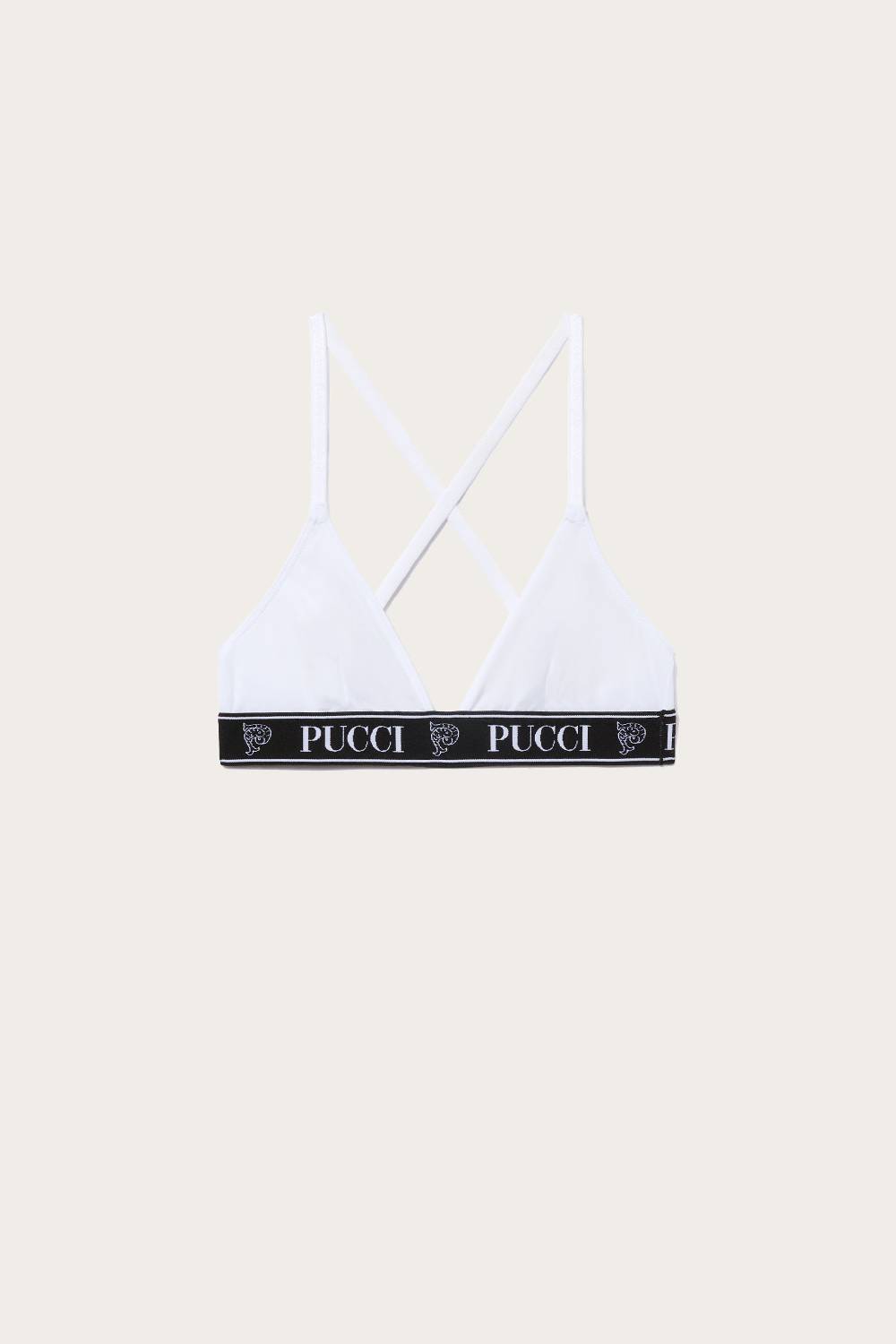 Pucci 3 Pack Reggiseno a triangolo con logo jacquard Offerte giornaliere