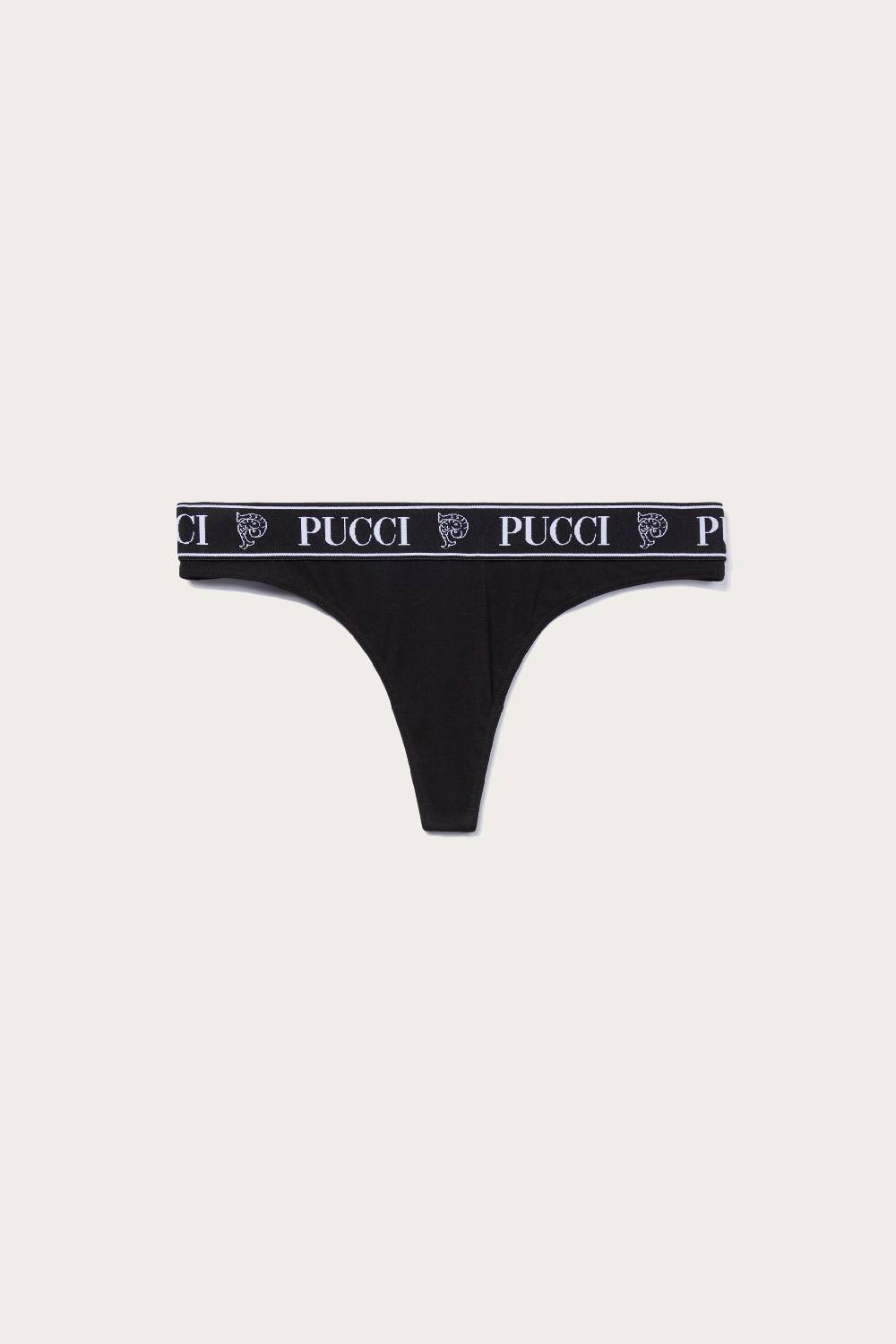 Pucci 3 Pack Tanga con logo jacquard Offerte speciali