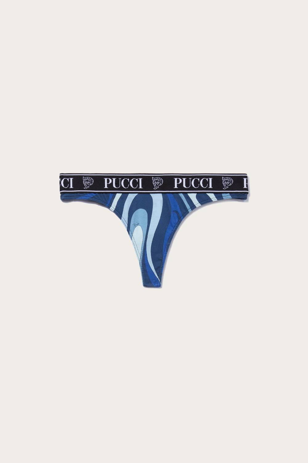 Pucci 3 Pack Tanga con logo jacquard Offerte speciali