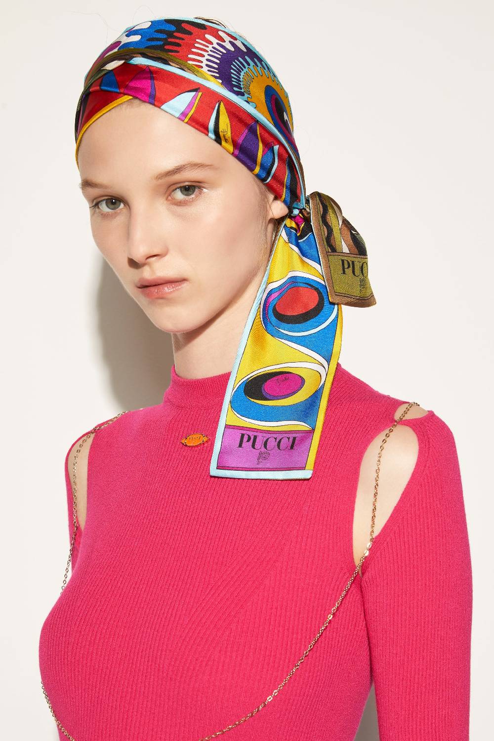 Pucci Foulard in seta con stampa Bersaglio Super Saving Price