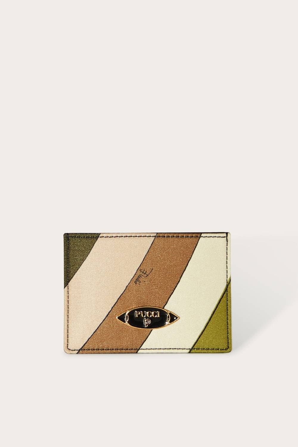Pucci Portacarte con stampa Iride