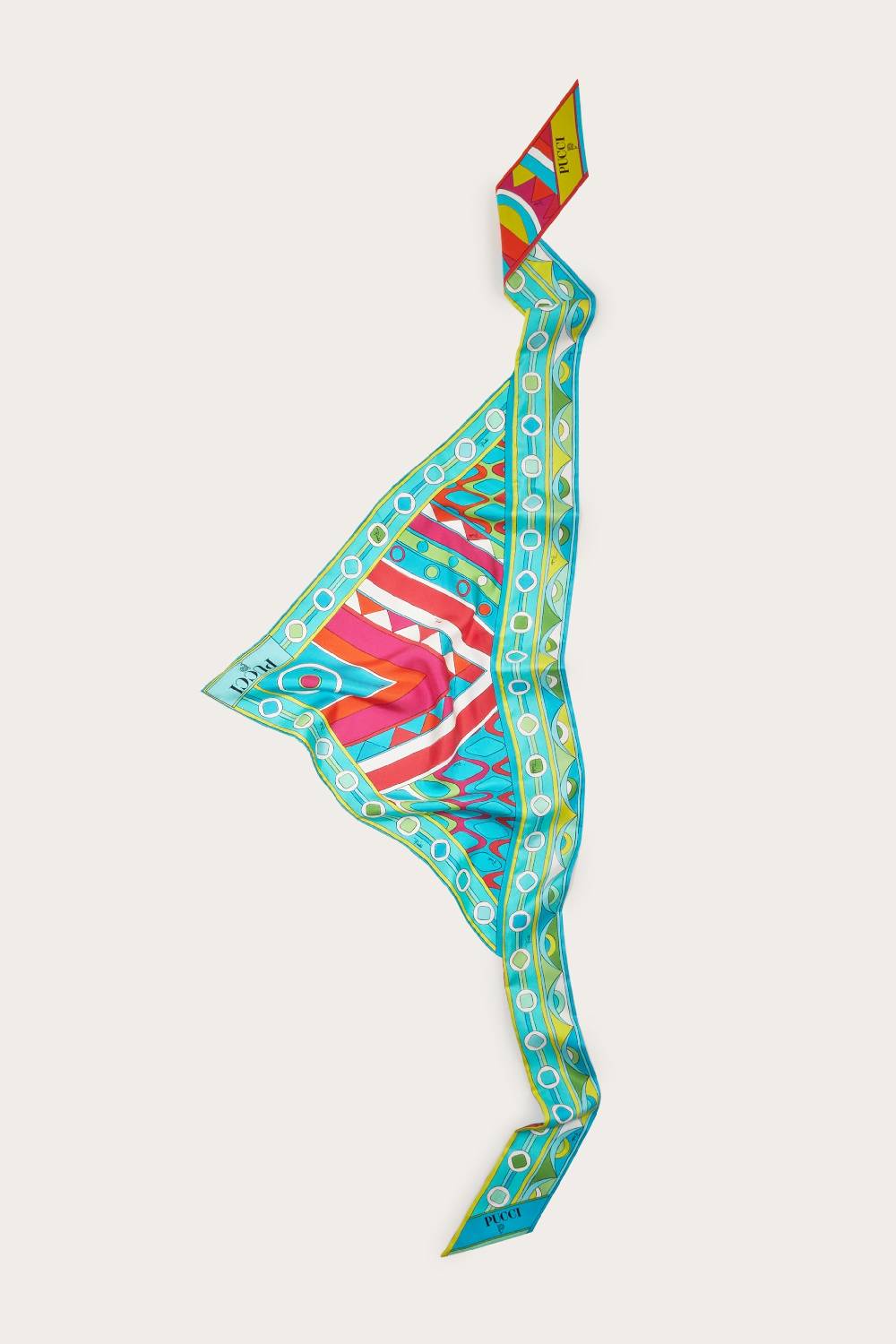 Pucci Foulard in seta con stampa Vivara Trasporto libero internazionale