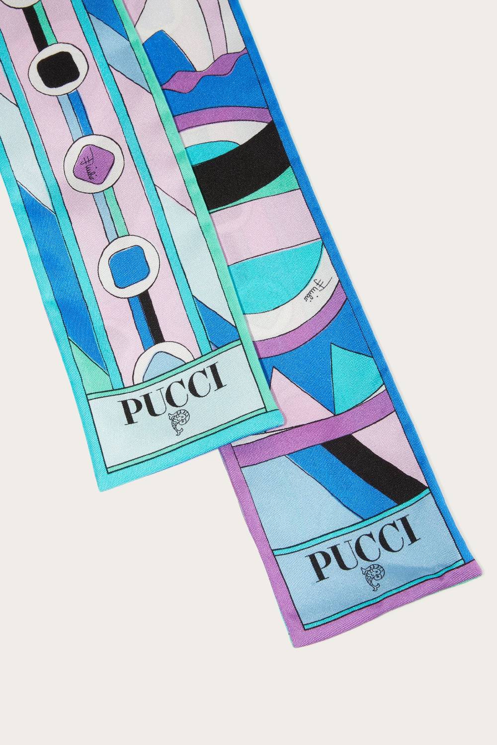Pucci Foulard in seta con stampa Vivara Esporta salva
