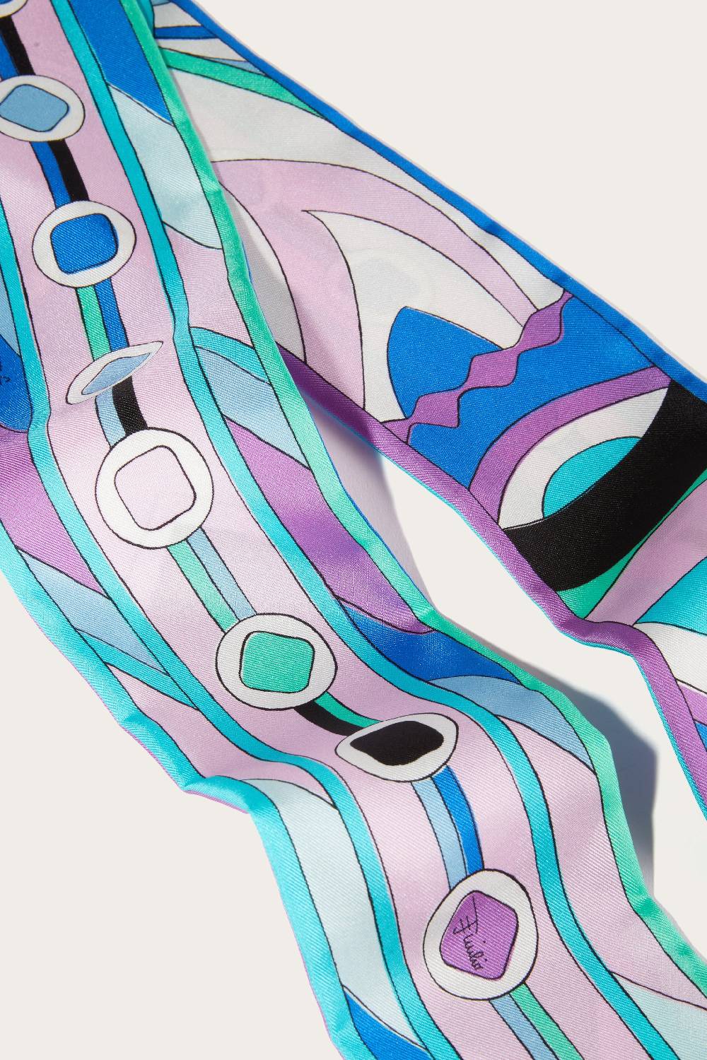 Pucci Foulard in seta con stampa Vivara Esporta salva