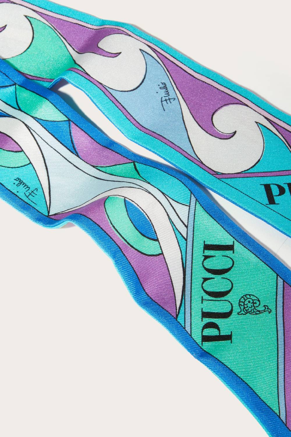 Pucci Foulard in seta con stampa Rombi Black Friday Prezzi