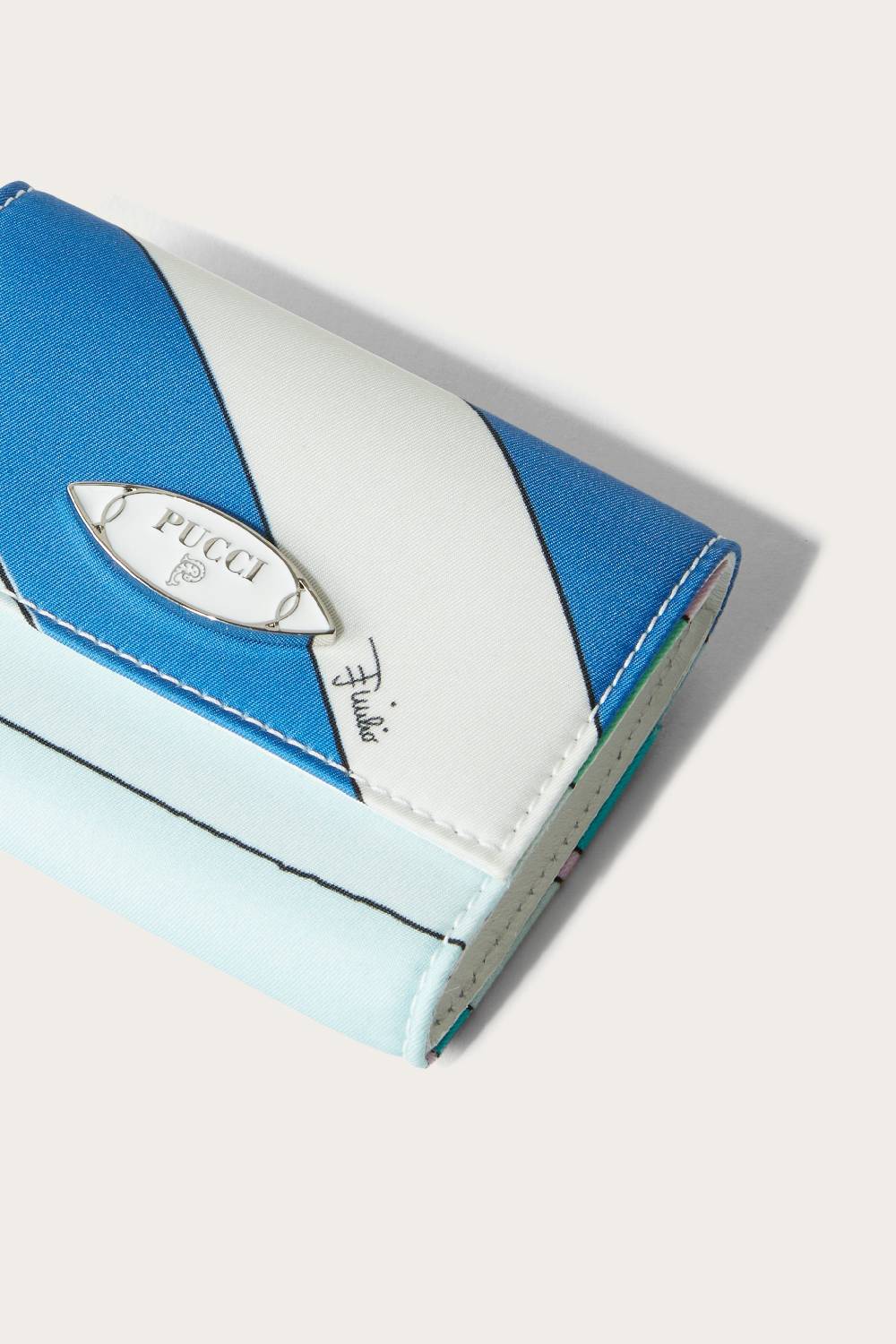 Pucci Portamonete con stampa Iride Italy