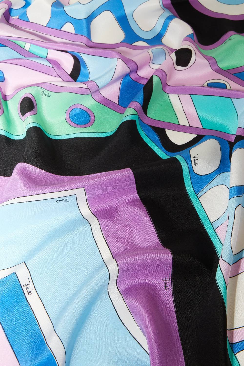 Pucci Hijab in seta con stampa Vivara In Linea