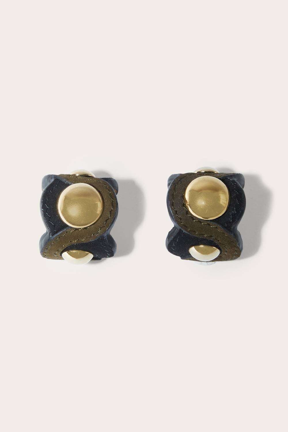 Pucci Anello Onde chunky in pelle scamosciata Acquista Ora