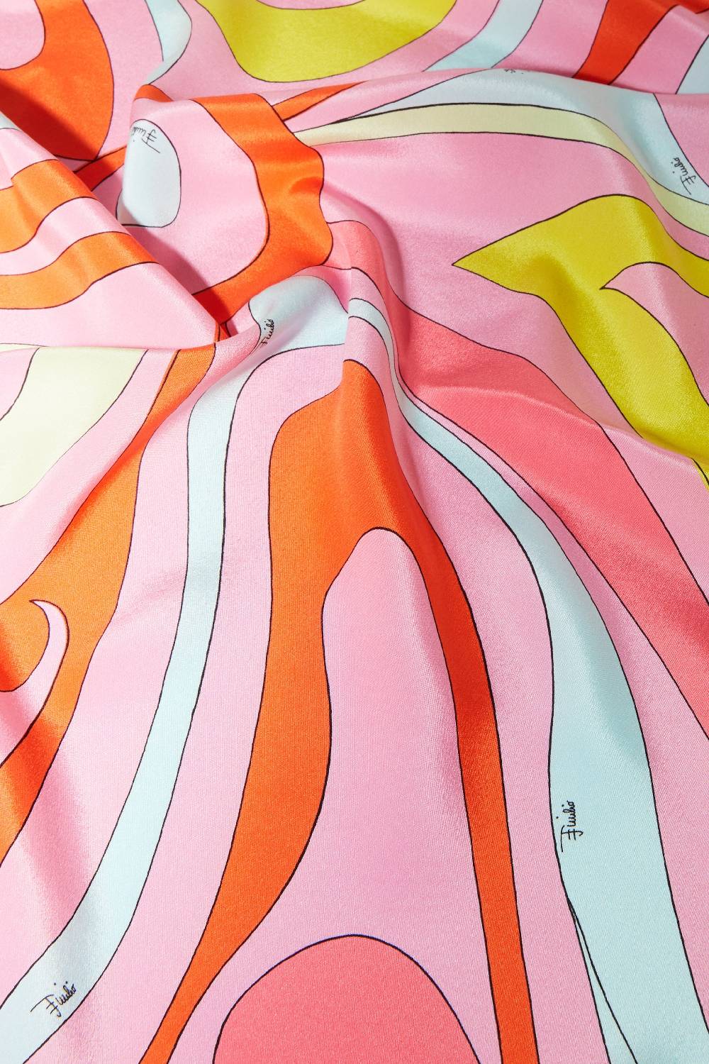 Pucci Foulard in seta con stampa Marmo Shopping Online
