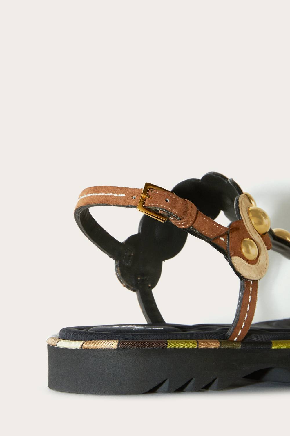 Pucci Sandali in pelle scamosciata con motivo Onde Hotsell