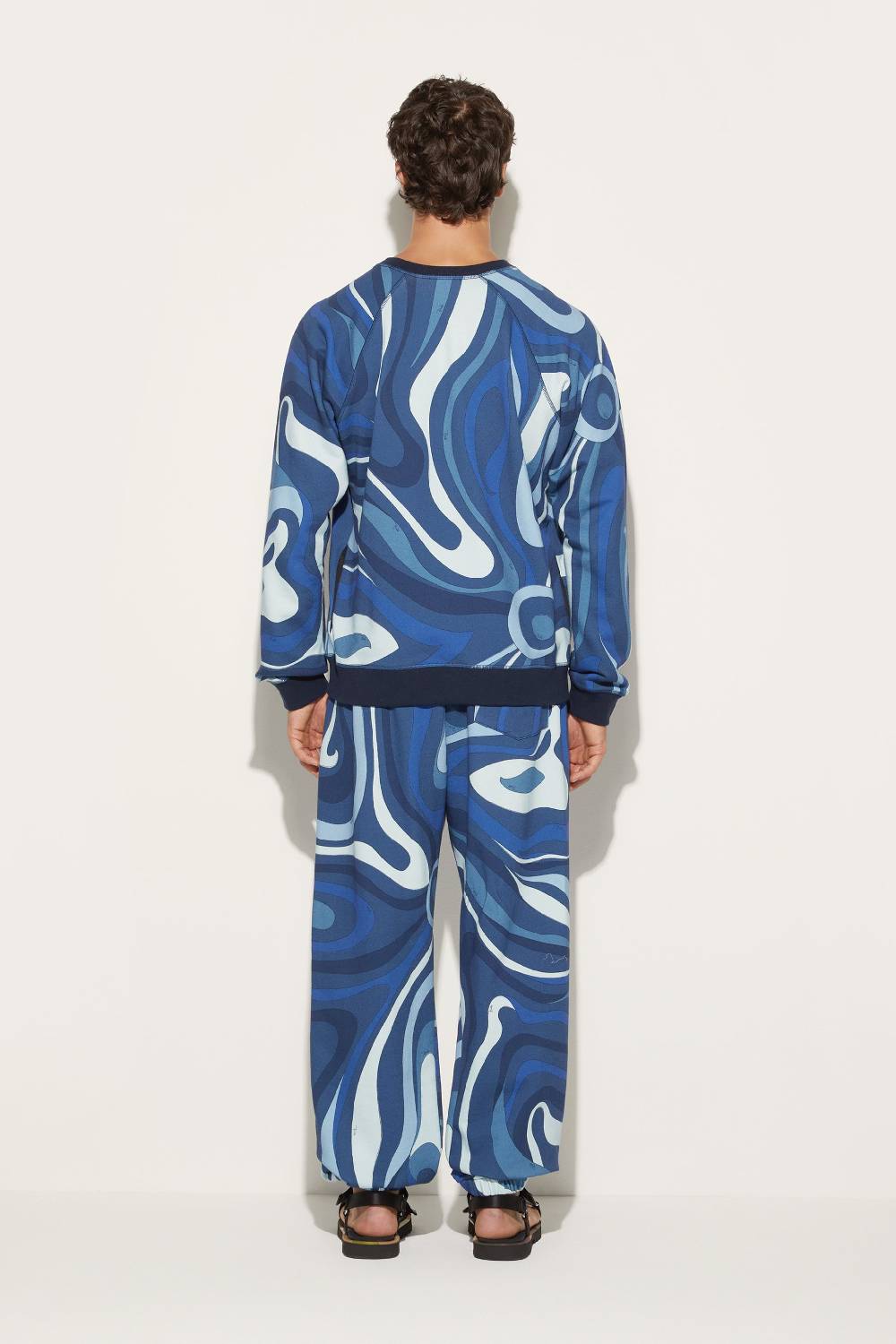 Pucci Felpa con stampa Marmo Moda