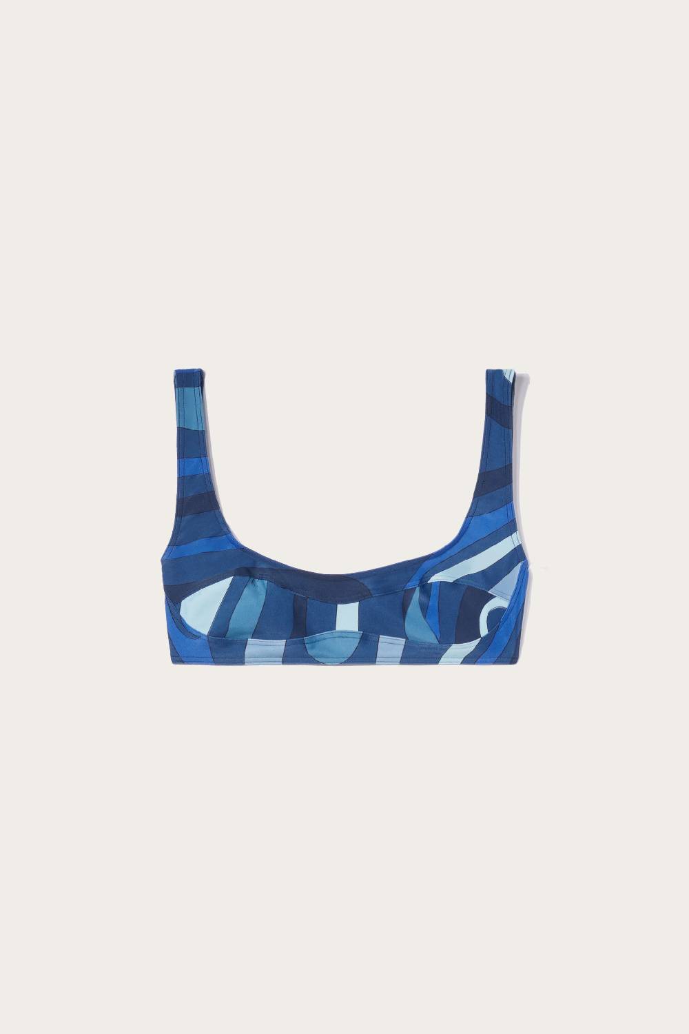 Pucci Top bikini con stampa Marmo Grande vendita