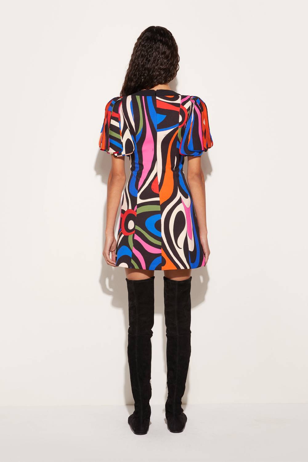 Pucci Mini abito con stampa Marmo Vendite stagionali