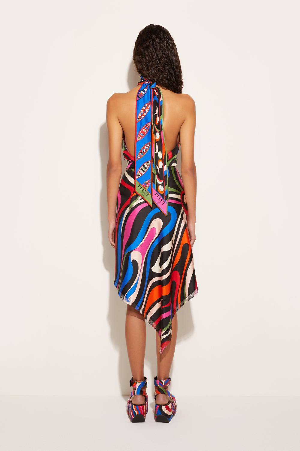 Pucci Top in seta con stampa Marmo Cyber Monday