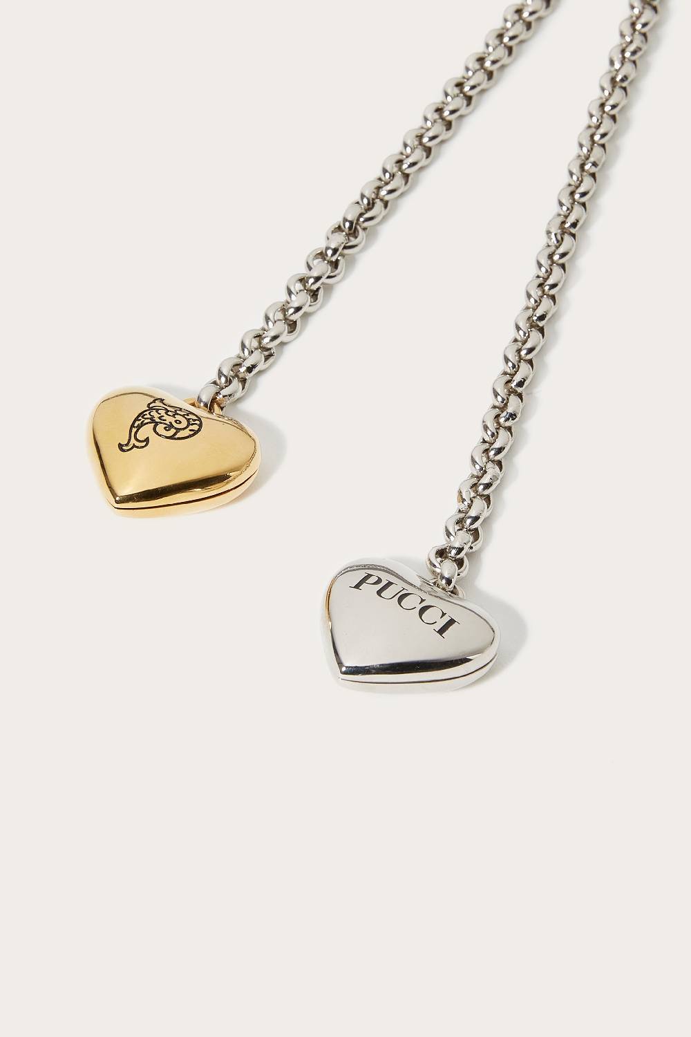 Pucci Collana con ciondoli a cuore Offerta temporanea