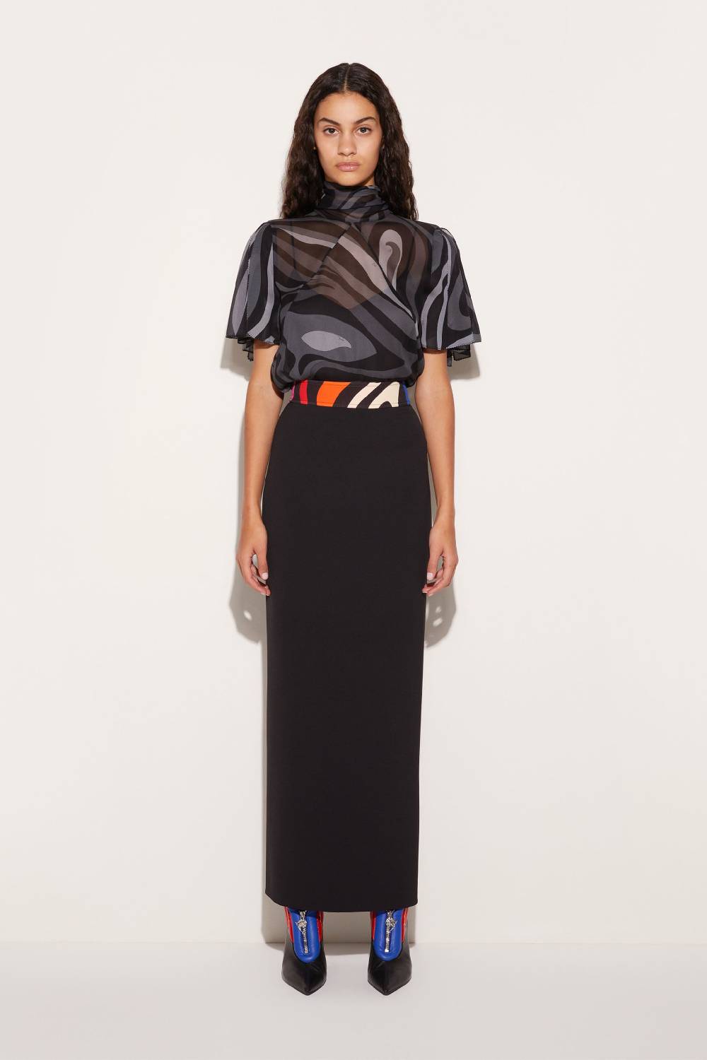Pucci Gonna lunga con stampa Marmo Offerte esclusive