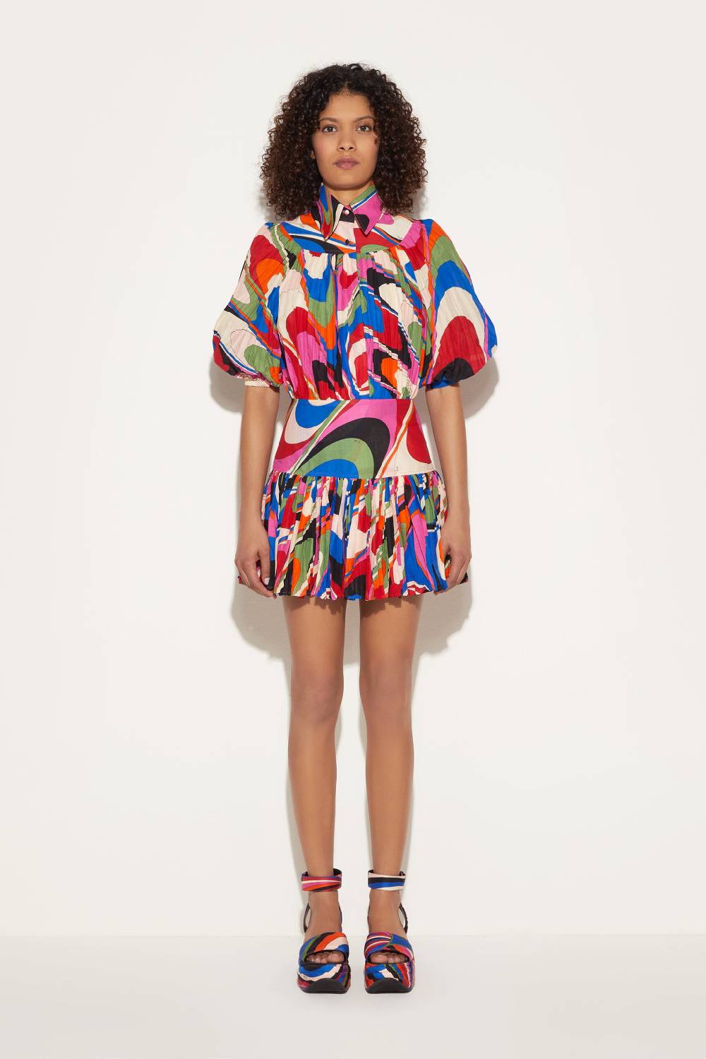 Pucci Mini abito con stampa Onde Nuovi prodotti