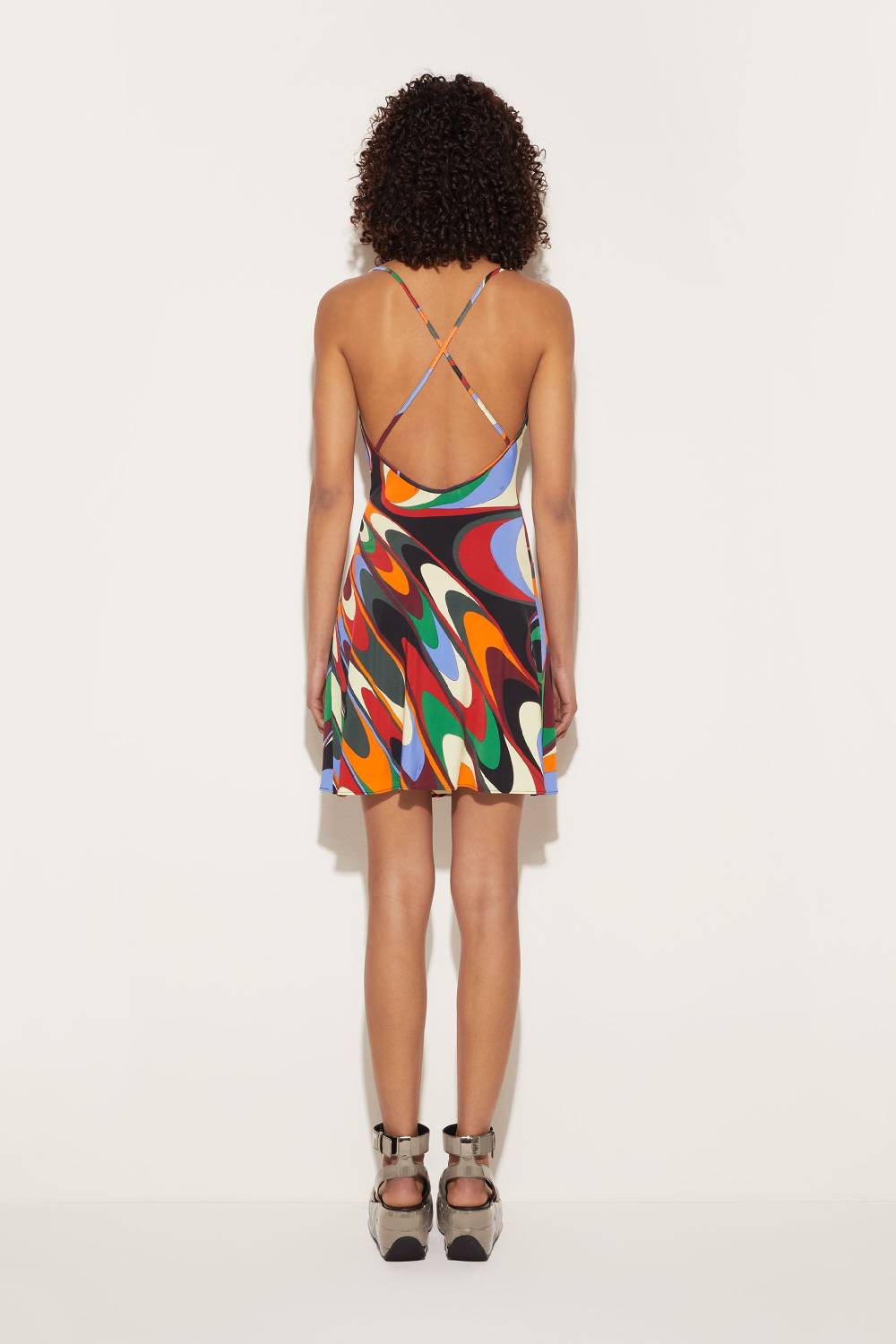 Pucci Mini abito con stampa Onde Sconti VIP