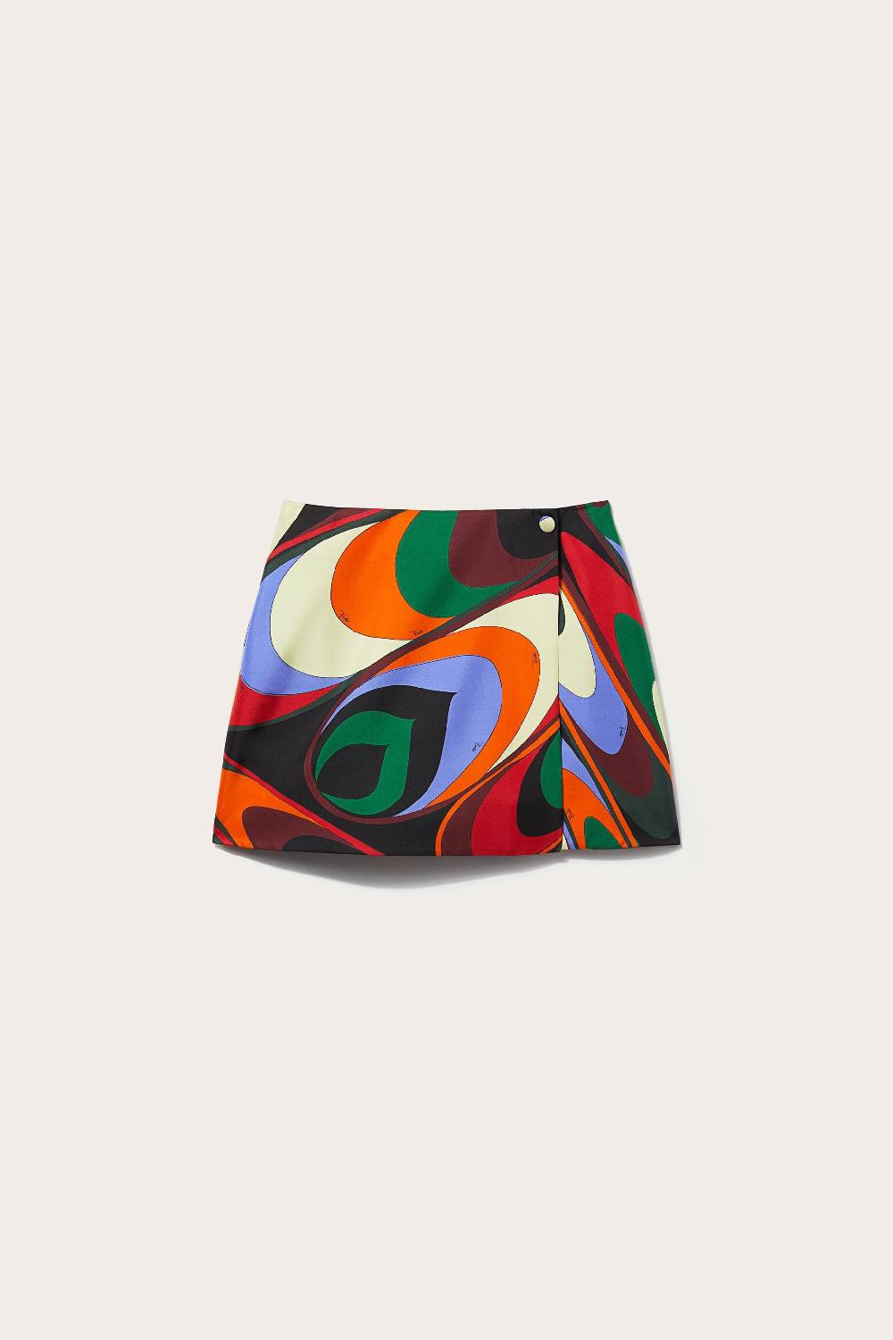 Pucci Minigonna in seta con stampa Onde Offerta settimanale