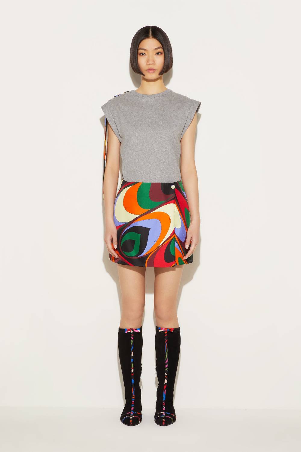 Pucci Top con inserto Iride ACQUISTA ORA